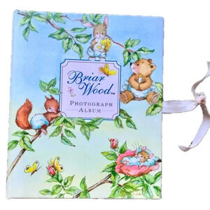 Briarwood Baby Family Picture Album Vintage 1996 Keepsake Slip In Photo‎